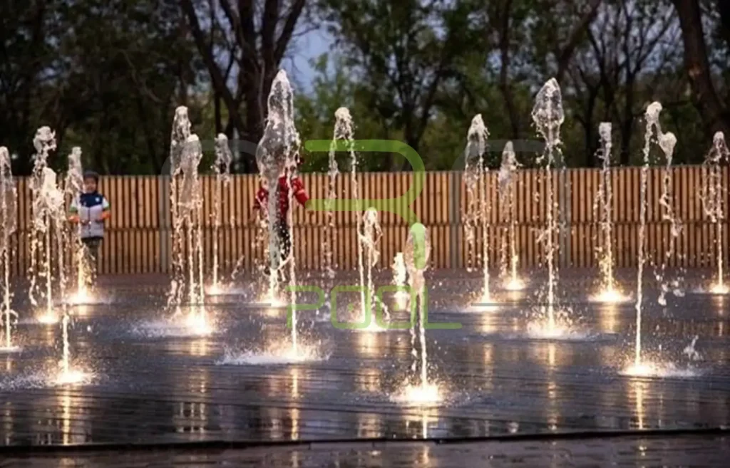 آبنمای کف خشک